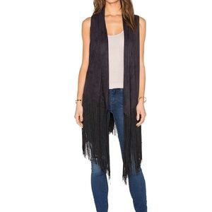 Blue Life Black Rhiannon Vest Sz‎ M/L